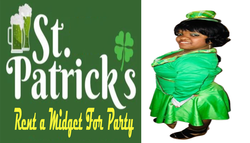 rent-a-midgets-st-patrick-day for events Miami